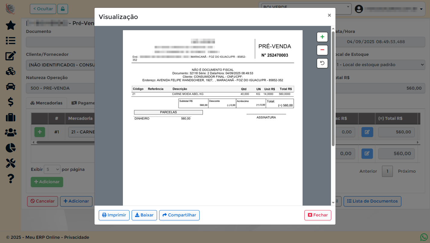 Imagem do equipamento